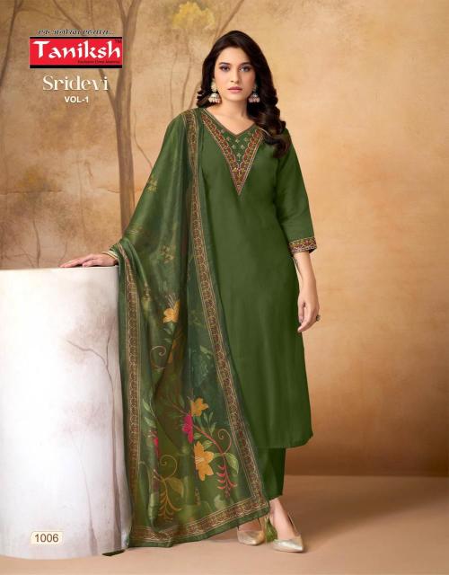 Taniksh sridevi vol 1 straight kurti wholesale